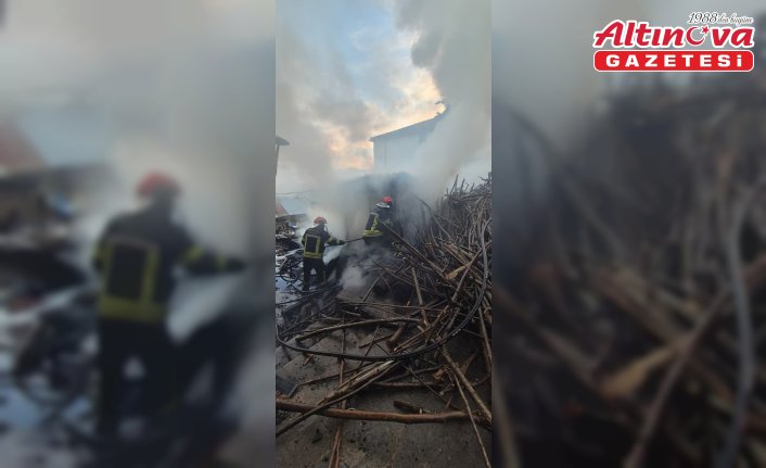 Trabzon'da müstakil evde çıkan yangın söndürüldü