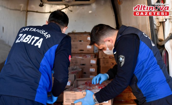 Trabzon'da tavuk satışı yapılan işletmeler denetlendi