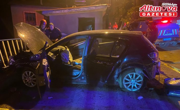 Trabzon'da uçuruma yuvarlanan otomobilin sürücüsü hayatını kaybetti