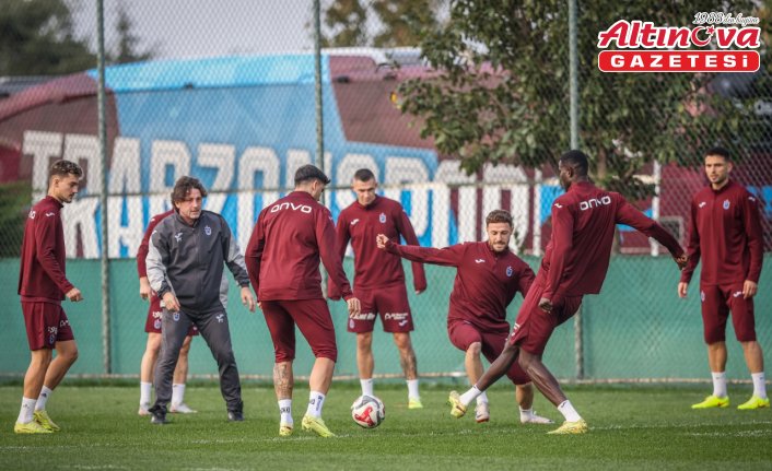 Trabzonspor, Alanyaspor maçının hazırlıklarını tamamladı