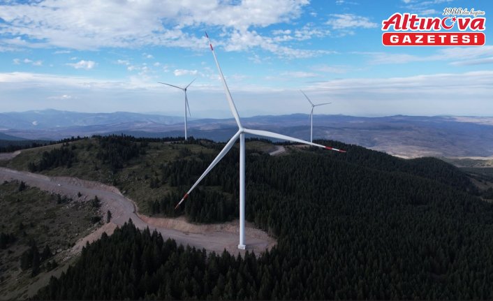 Türkiye'nin en büyük rüzgar türbini Çerkeş'te devreye alındı