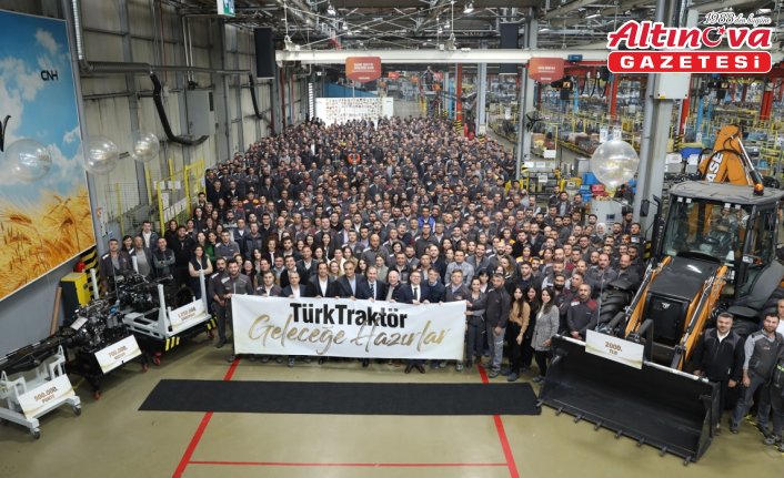 TürkTraktör üretimde dört kilometre taşını geride bıraktı