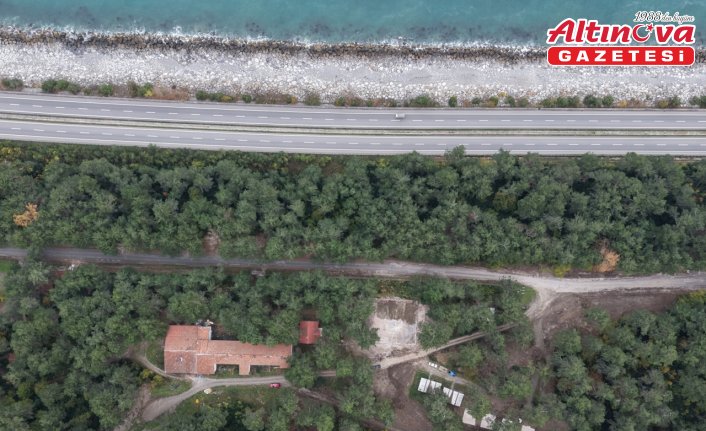 Yakakent'te Çamgölü Mesire Alanı'nda yenileme çalışmaları başladı