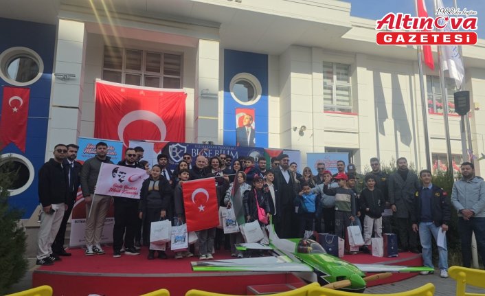 Yente Gazzeli çocukları havacılık teknolojileriyle buluşturdu