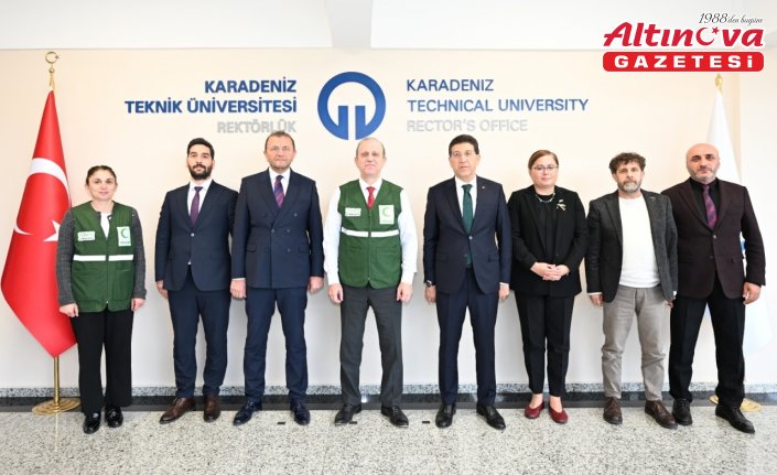 Yeşilay heyetinden Trabzon Valisi Yıldırım'a ziyaret