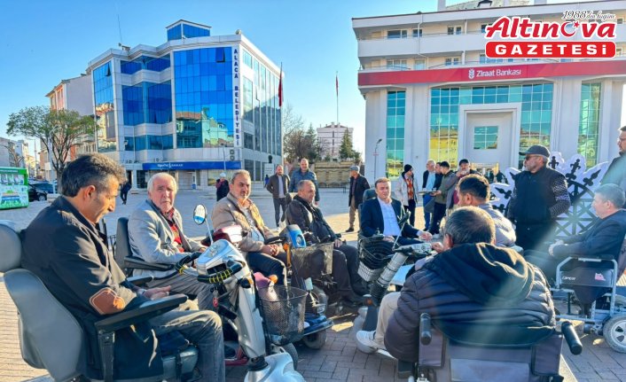 Alaca Kaymakamı Dinçer’den 3 Aralık Dünya Engelliler Günü Ziyareti