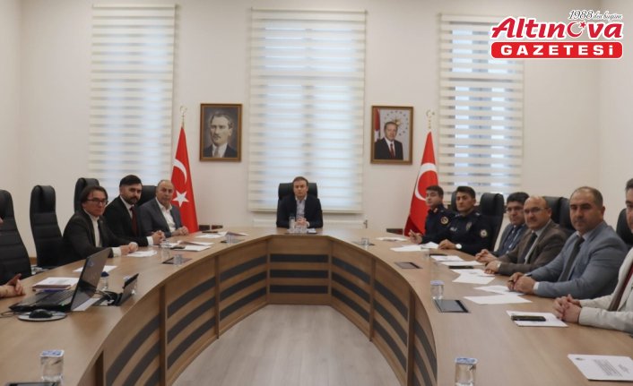 Alaca'da Çocuk Koruma Kanunu Koordinasyon Toplantısı yapıldı