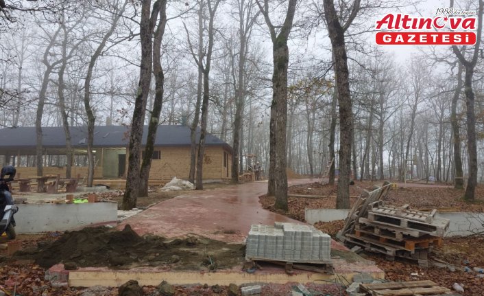 Asarcık Tongel Dağı'nda mesire alanı yapılıyor