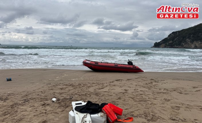 Bartın'da şişme botun alabora olması sonucu denize düşen 2 kişi kurtarıldı