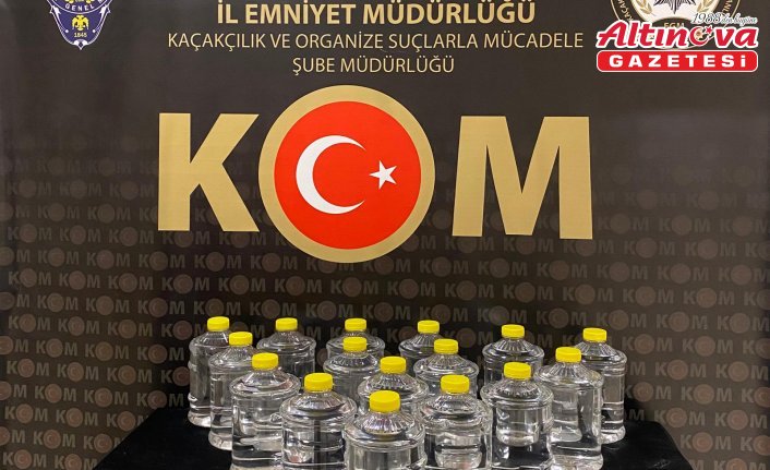 Bayburt'ta kaçakçılık operasyonlarında yakalanan 3 şüpheli hakkında adli işlem yapıldı