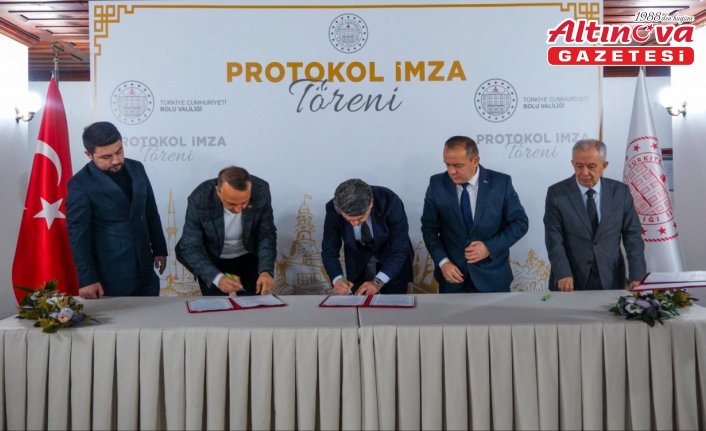 Bolu'da Dilber Akay Aile Sağlığı Merkezi protokolü imzalandı