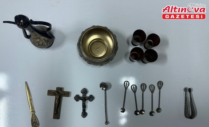 Çorum'da tarihi eser kaçakçılığı operasyonunda 1 şüpheli yakalandı