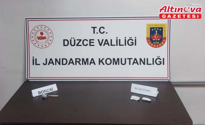 Düzce'de uyuşturucu operasyonunda yakalanan zanlı tutuklandı
