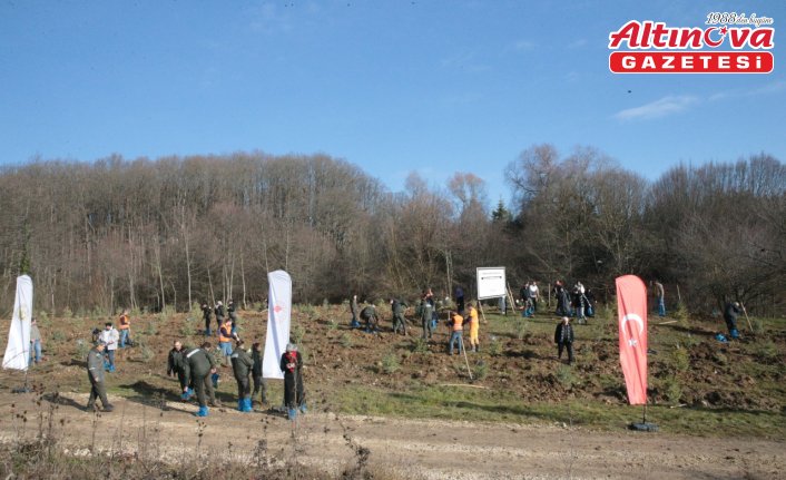 Grand Kartal Otel yangınında hayatını kaybeden 78 kişi anısına hatıra ormanı oluşturuldu