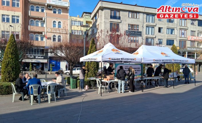 Havza'da özel öğrenciler için kermes açıldı