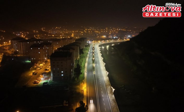 Karabük'te Zonguldak ve Yenice caddeleri yenilendi