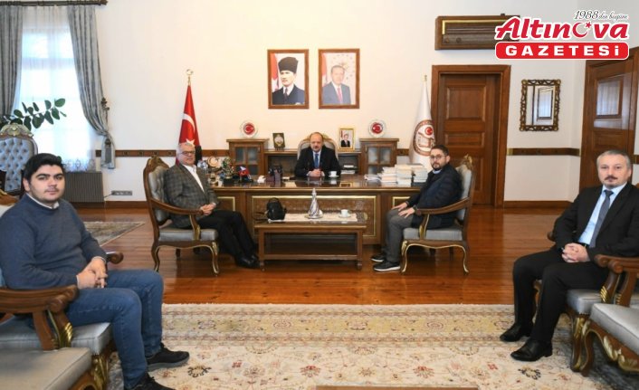 Kastamonu Gazeteciler Derneği'nden Vali Dallı'ya ziyaret