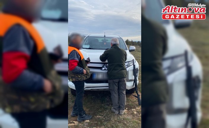 Kastamonu'da dronla tespit edilen kaçak avcılara 39 bin lira ceza uygulandı