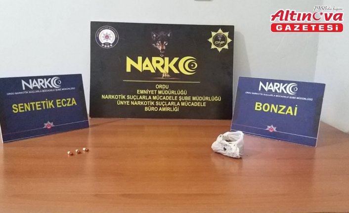 Ordu'da uyuşturucu operasyonunda 2 şüpheli tutuklandı