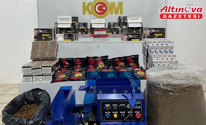 Samsun'da kaçak elektronik sigara ve tütün operasyonunda 6 kişi yakalandı