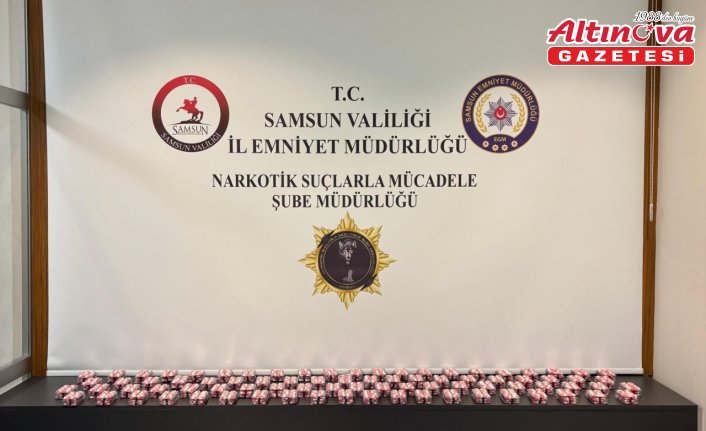 Samsun'da uyuşturucu operasyonunda 1 zanlı yakalandı