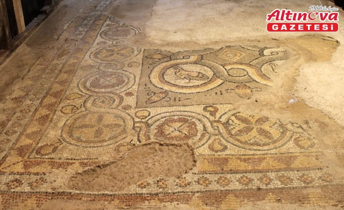 Sinop'ta 1600 yıllık mozaikler oluşturulacak ziyaretçi merkezinde sergilenecek
