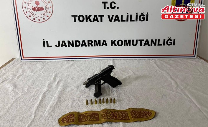 Tokat'ta tarihi eser operasyonunda 1 zanlı yakalandı