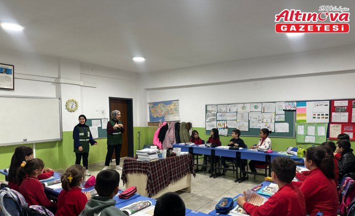 Tokat'ta Yeşilay ilkokul çocuklarına tanıtıldı