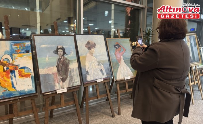 Trabzon'da 38 sanatçının hazırladığı “Dostluk“ adlı resim sergisi açıldı