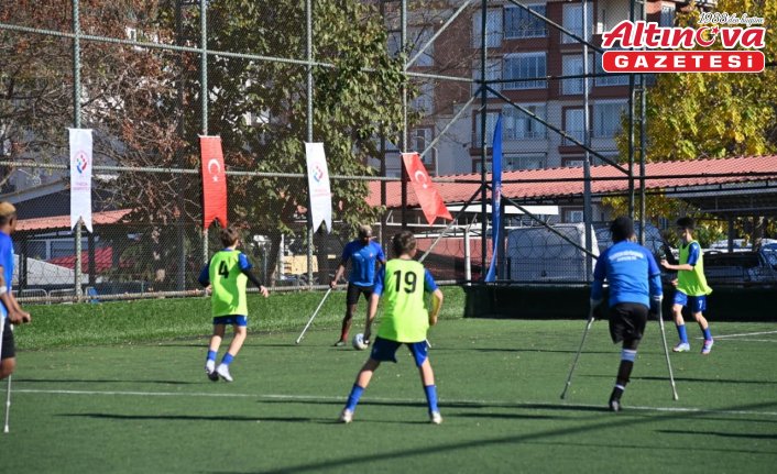 Trabzon'da, 3 Aralık Dünya Engelliler Günü kapsamında farkındalık maçı düzenlendi