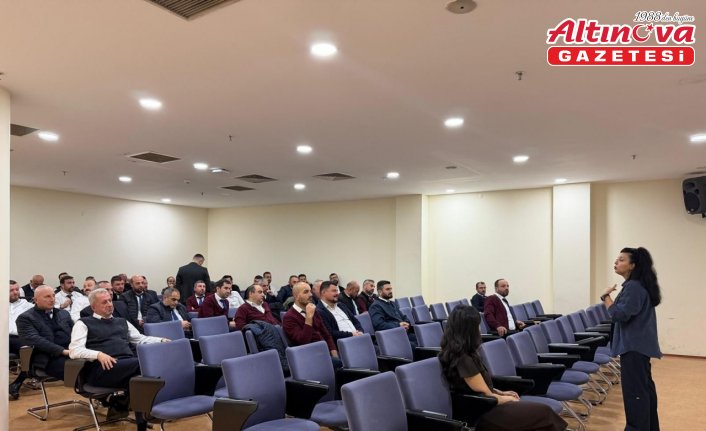 Trabzon'da TULAŞ çalışanlarına eğitim verildi