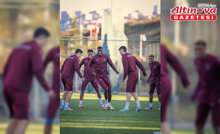 Trabzonspor, Göztepe maçı hazırlıklarına başladı