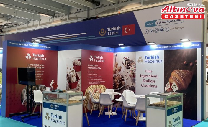 Türk fındığı Fransa'da fuarda tanıtıldı