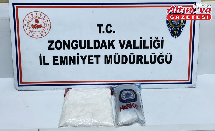 Zonguldak'ta uyuşturucu operasyonunda yakalanan 3 zanlı tutuklandı