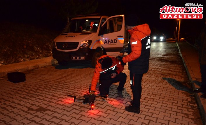 Çorum'da kayıp olarak aranan kişi ormanlık alanda bulundu