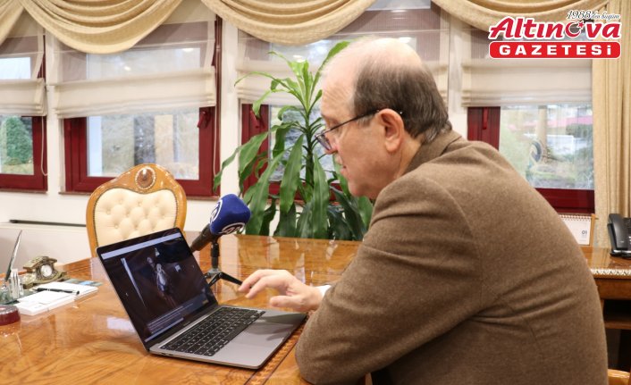 KTÜ Rektörü Prof. Dr. Çuvalcı, AA'nın “Yılın Kareleri“ oylamasına katıldı