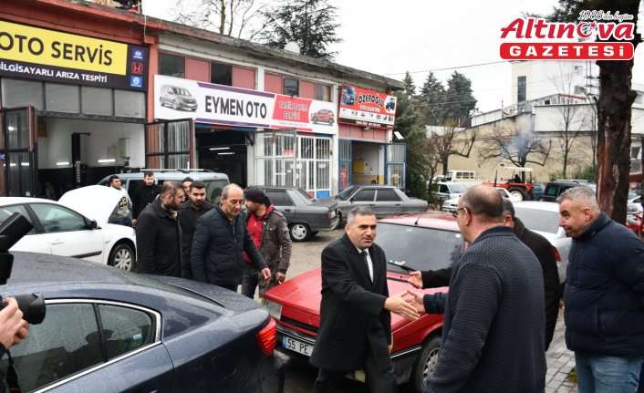 MHP İl Başkanı Mucur, Mesleki Eğitim Merkezi’ni ziyaret etti