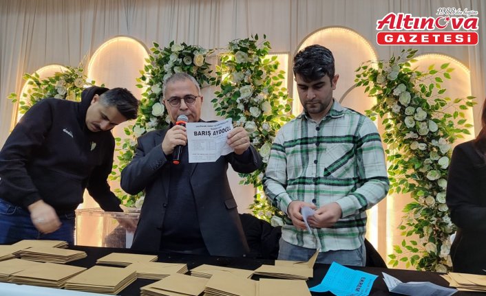 Salıpazarı Esnaf ve Sanatkarlar Odası'nda mevcut başkan Aydoğdu, güven tazeledi