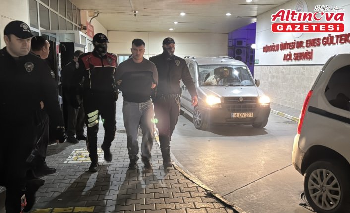 Bolu'da “dur“ ihtarına uymayan cezaevi firarisi 40 dakikalık kovalamaca sonucu yakalandı