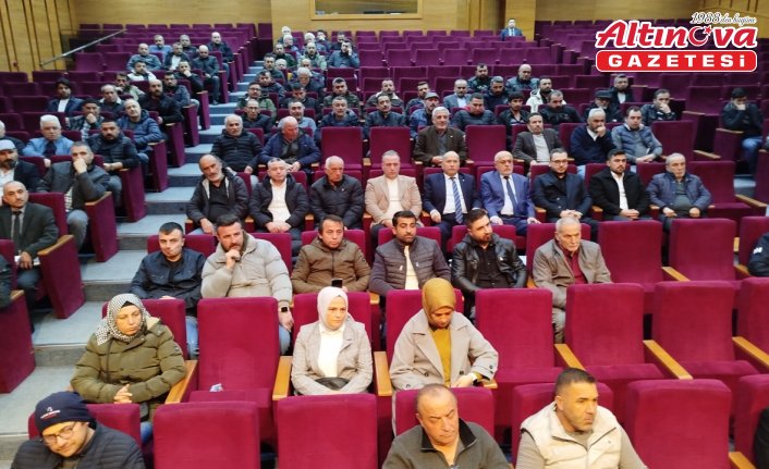 Boyabat Marangozlar ve İnşaatçılar Esnaf ve Sanatkarlar Odası Başkanlığına Yılmaz seçildi