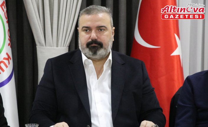 Çaykur Rizespor Kulübü Başkan İbrahim Turgut, basınla bir araya geldi: