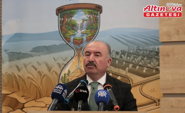 Çorum'da “İklim Değişikliği Perspektifinden Su ve Kuraklık Çalıştayı“ yapıldı