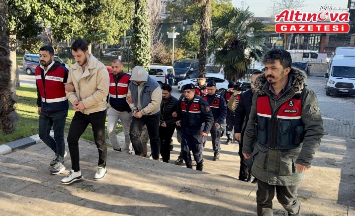 Samsun merkezli yasa dışı bahis operasyonunda yakalanan 12 şüpheli tutuklandı