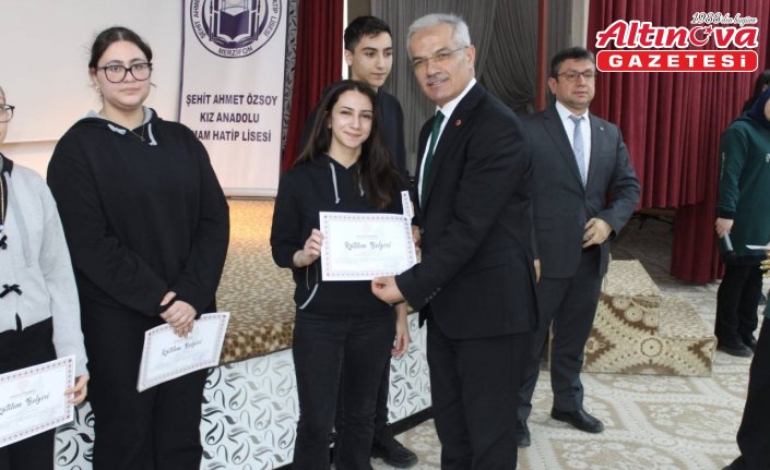 Merzifon'da “Korkma Gençliğin Ruhu Burada“ Liseler Arası Bilgi Yarışması yapıldı