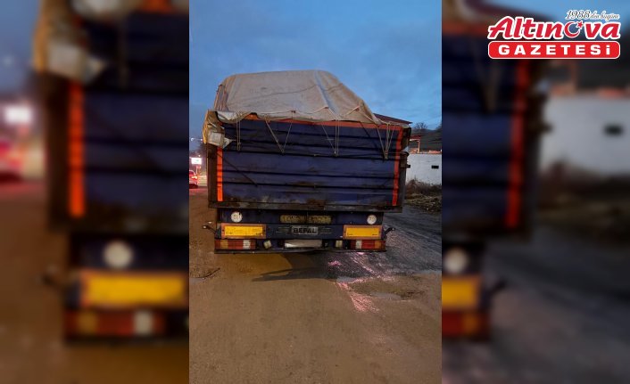 Samsun'da plakasını kapatarak kantara girmeyen tır sürücüsüne 26 bin lira ceza kesildi