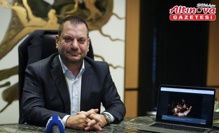 Trabzonspor Kulübü Başkanı Ertuğrul Doğan, AA'nın “Yılın Kareleri“ oylamasına katıldı