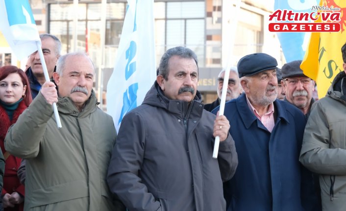 ABD ile İsrail'in İran'a yönelik saldırıları Çorum'da protesto edildi
