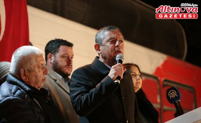 CHP Genel Başkanı Özel'den Bolu Belediyesine yönelik “irtikap“ operasyonuna ilişkin açıklama: