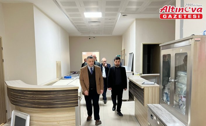 Çorum İl Sağlık Müdürü Zehir, Kargı'da sağlık yatırımlarını inceledi