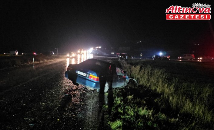 Çorum’da otomobil ile cipin çarpıştığı kazada 6 kişi yaralandı